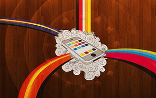 Iphone,  Phone,  Colorful,  Rainbow HD wallpaper