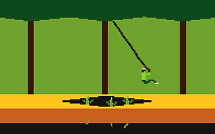 game application, Pitfall, video games, Atari, retro games