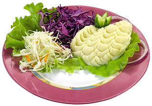 variety of vegetables serve in plate