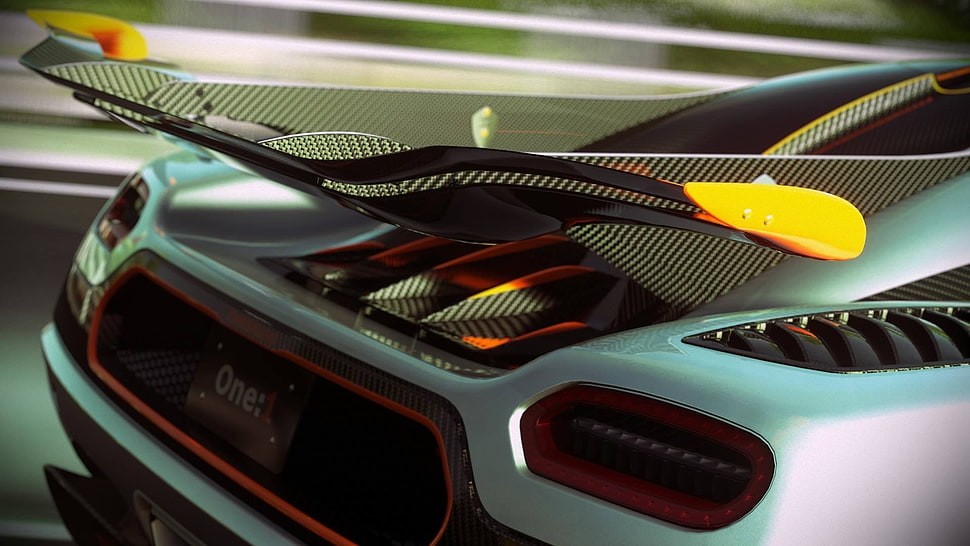 gray car, video games, Driveclub, Koenigsegg, Koenigsegg One:1 HD wallpaper