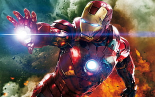 Marvel Iron Man digital wallpaper, comics, Iron Man