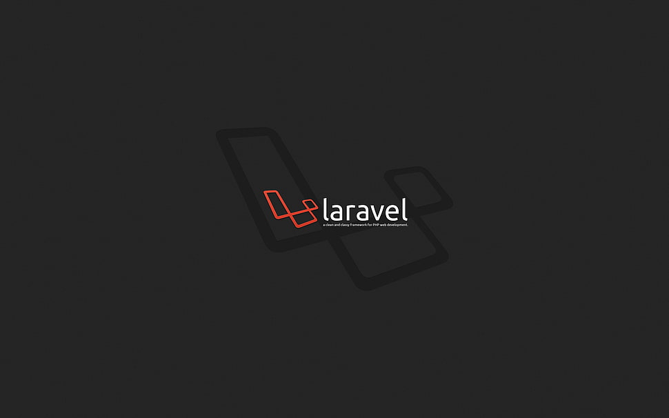 Laravel text HD wallpaper