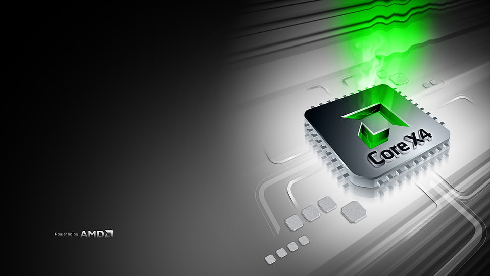 AMD A Core X4 HD wallpaper