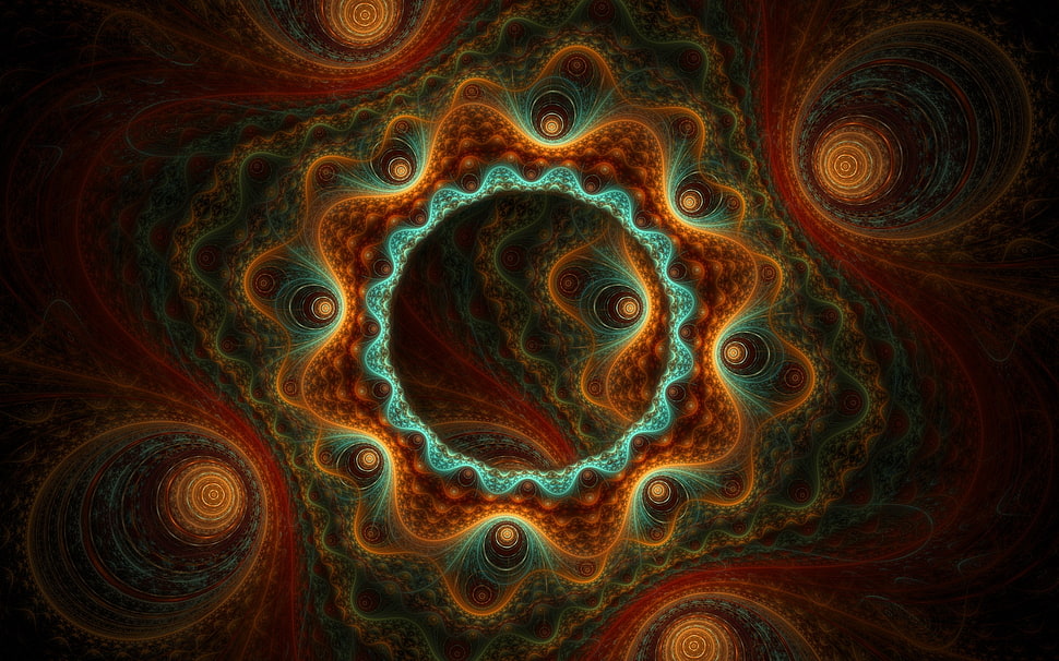 photo of 3D artwork HD wallpaper
