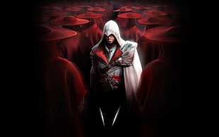 Assassin's Creed 2 game cover, Assassin's Creed: Brotherhood, Ezio Auditore da Firenze, Assassin's Creed, video games HD wallpaper