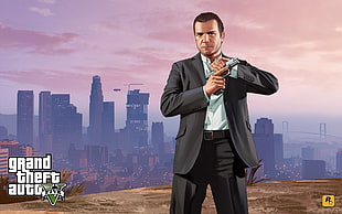 Grand Theft Auto Five digital wallppaer