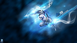 Cloud9 Zed digital wallpaper, League of Legends