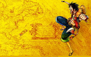 Lufi of Onepiece, One Piece, Monkey D. Luffy, anime boys, anime