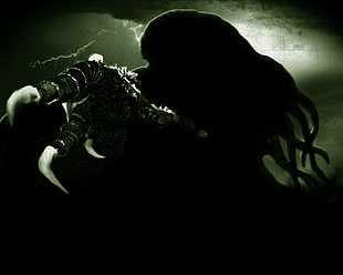 Cthulhu, horror, artwork, H. P. Lovecraft HD wallpaper