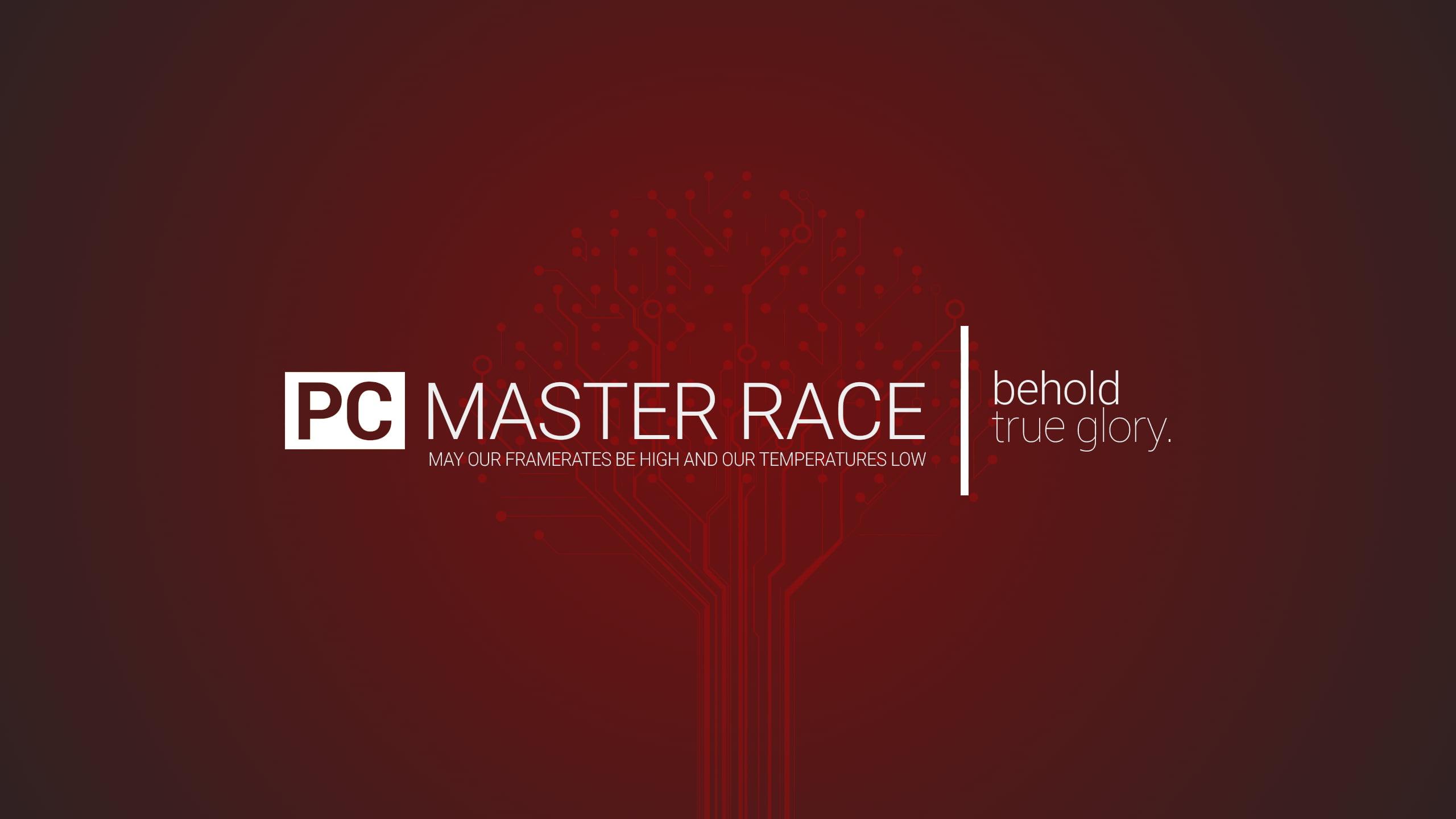 PC Master Race logo, PC Master  Race, video games