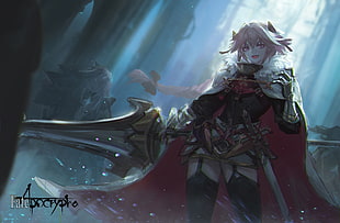 Fate Apocrypha Saber of Red wallpaper, Fate Series, Fate/Apocrypha , anime boys, Rider of Black