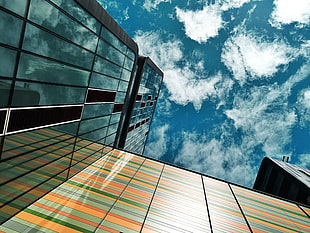 city, sky, building, construction HD wallpaper