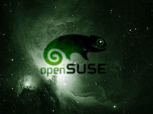 open Suse logo, Linux, openSUSE