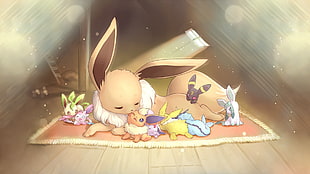 Pokemon Eevee illustration