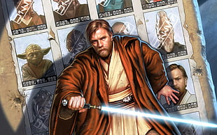 Obi Wan from Star Wars HD wallpaper