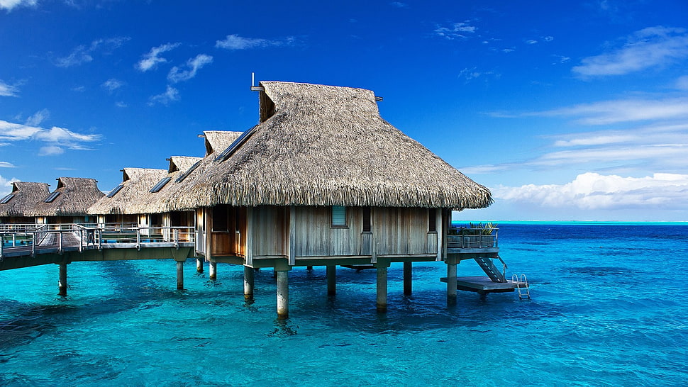 Maldives beach, beach, island, nature, landscape HD wallpaper