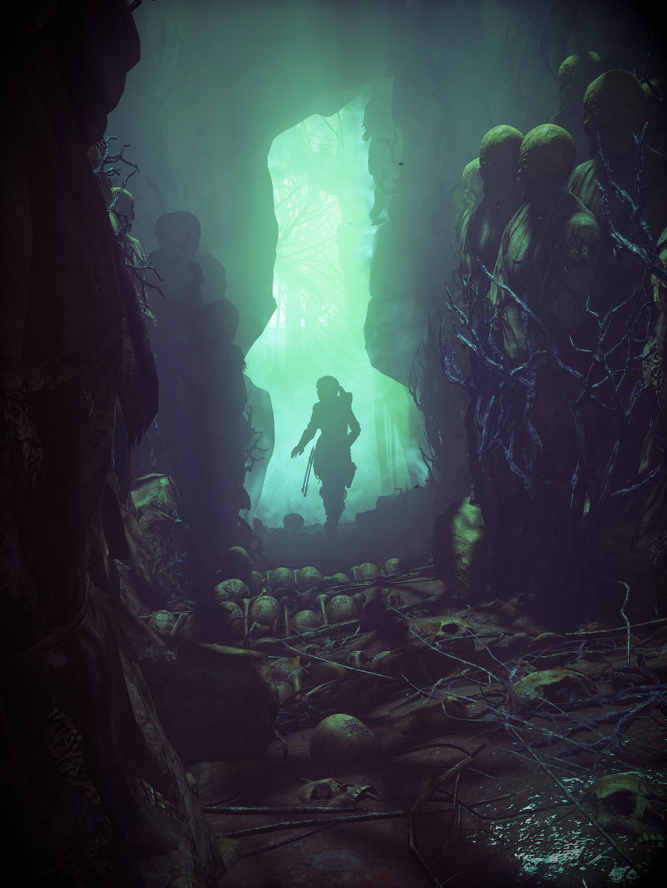 videogame screenshot, Lara Croft, Tomb Raider, Rise of the Tomb Raider HD wallpaper