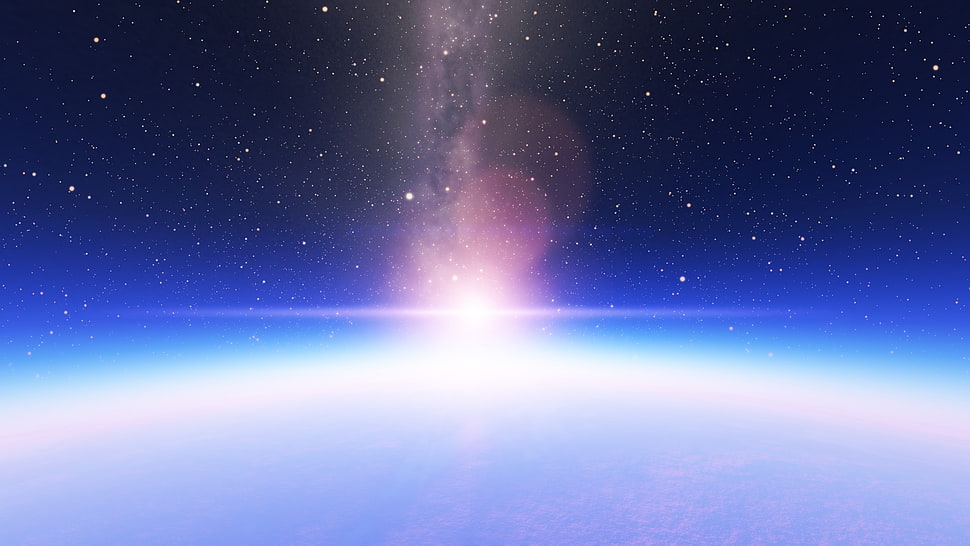 star in the universe digital wallpaper HD wallpaper