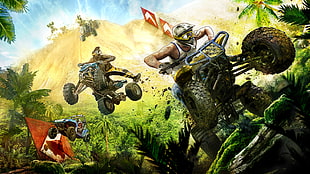ATV racing game fan art HD wallpaper
