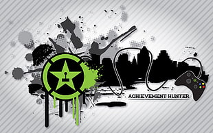 Achievement Hunter digital wallpaper, gamers, Xbox 360