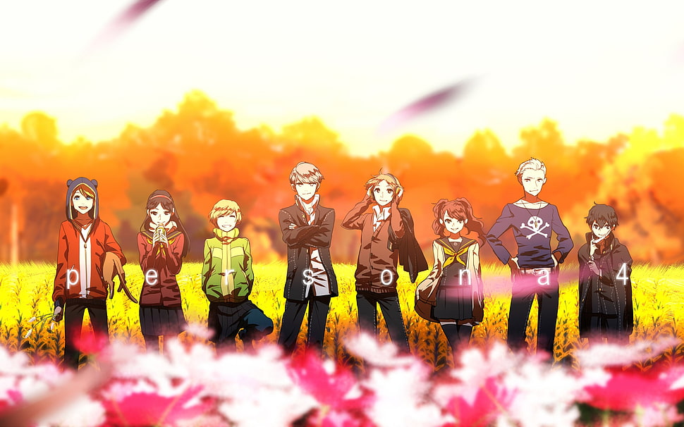 Anime character wallpaper, Persona 4 HD wallpaper