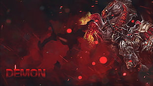 Demon digital wallpaper, demon, Evilla D Ark, War (Darksiders) HD wallpaper