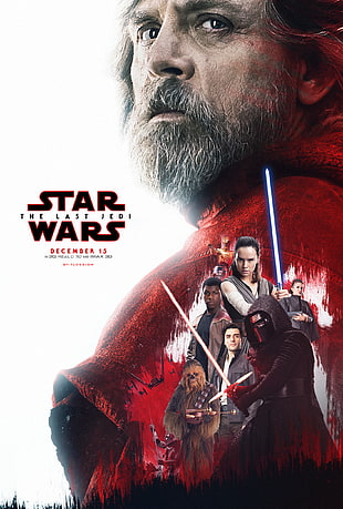 The Walking Dead DVD case, Star Wars: The Last Jedi, Daisy Ridley, Rey (from Star Wars), Mark Hamill HD wallpaper