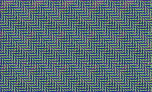 green and blue stripe pattern HD wallpaper