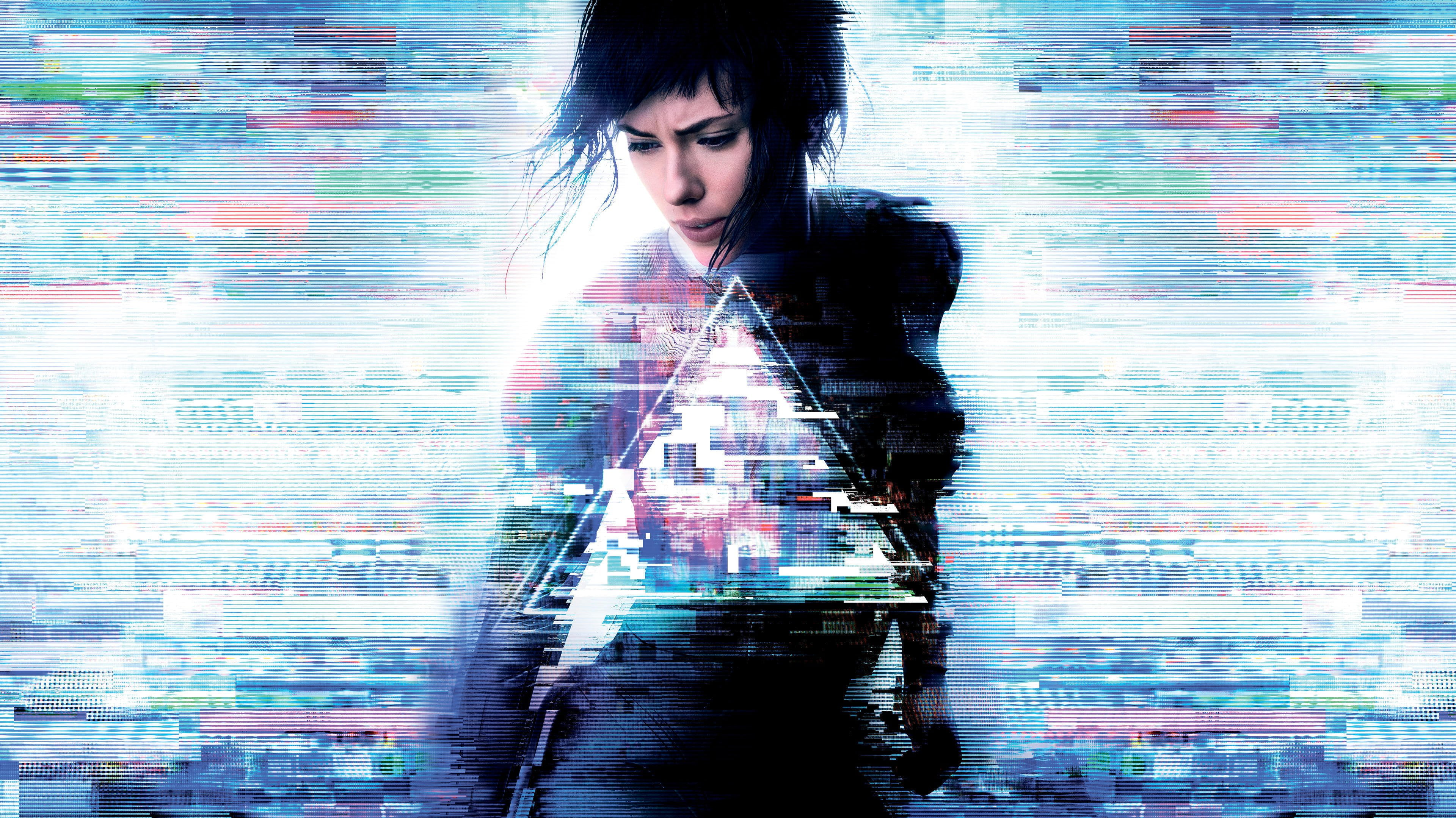 Female Anime Character Digital Wallpaper Ghost In The Shell