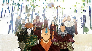 Avatar the Legend of Aang illustration