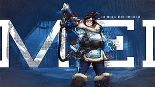 Mei (Overwatch), Overwatch HD wallpaper