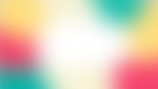 simple background, blurred, colorful, yellow background HD wallpaper