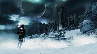 game digital wallpaper, The Elder Scrolls V: Skyrim HD wallpaper