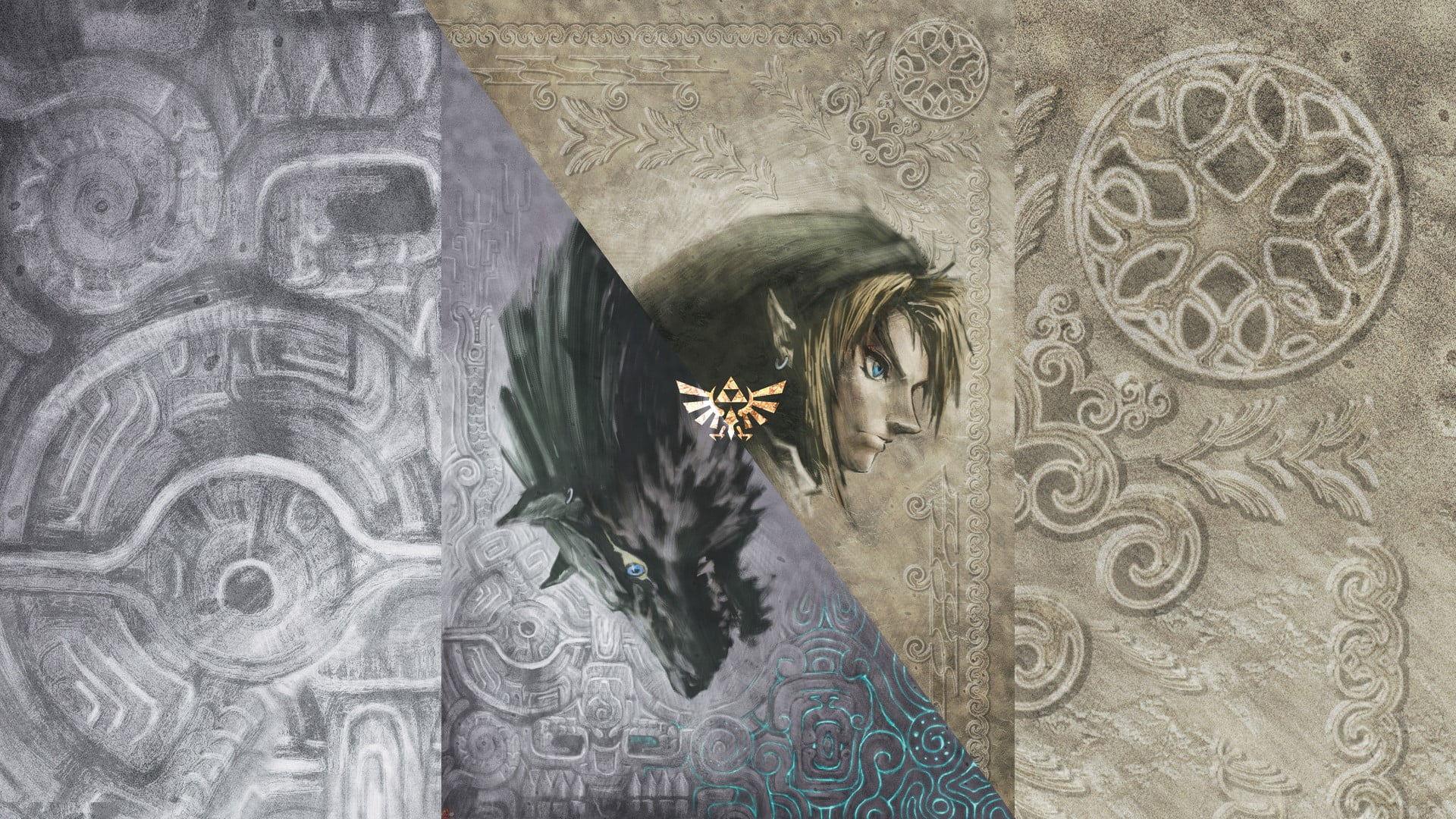 elf character and wolf illustration, The Legend of Zelda, video games, The Legend of Zelda: Twilight Princess, Link