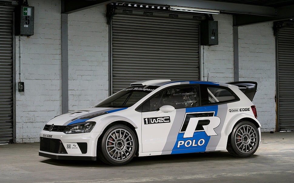 white 3-door hatchback, car HD wallpaper