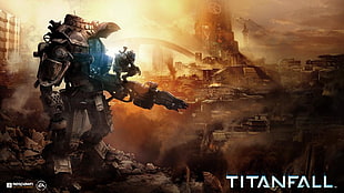 Titan fall game illustration