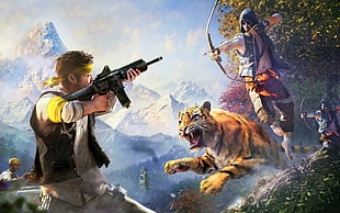 Farcry wall paper, Far Cry 4, tiger