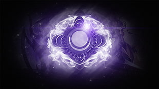 purple crescent moon, Riot Games, League of Legends, Diana HD wallpaper