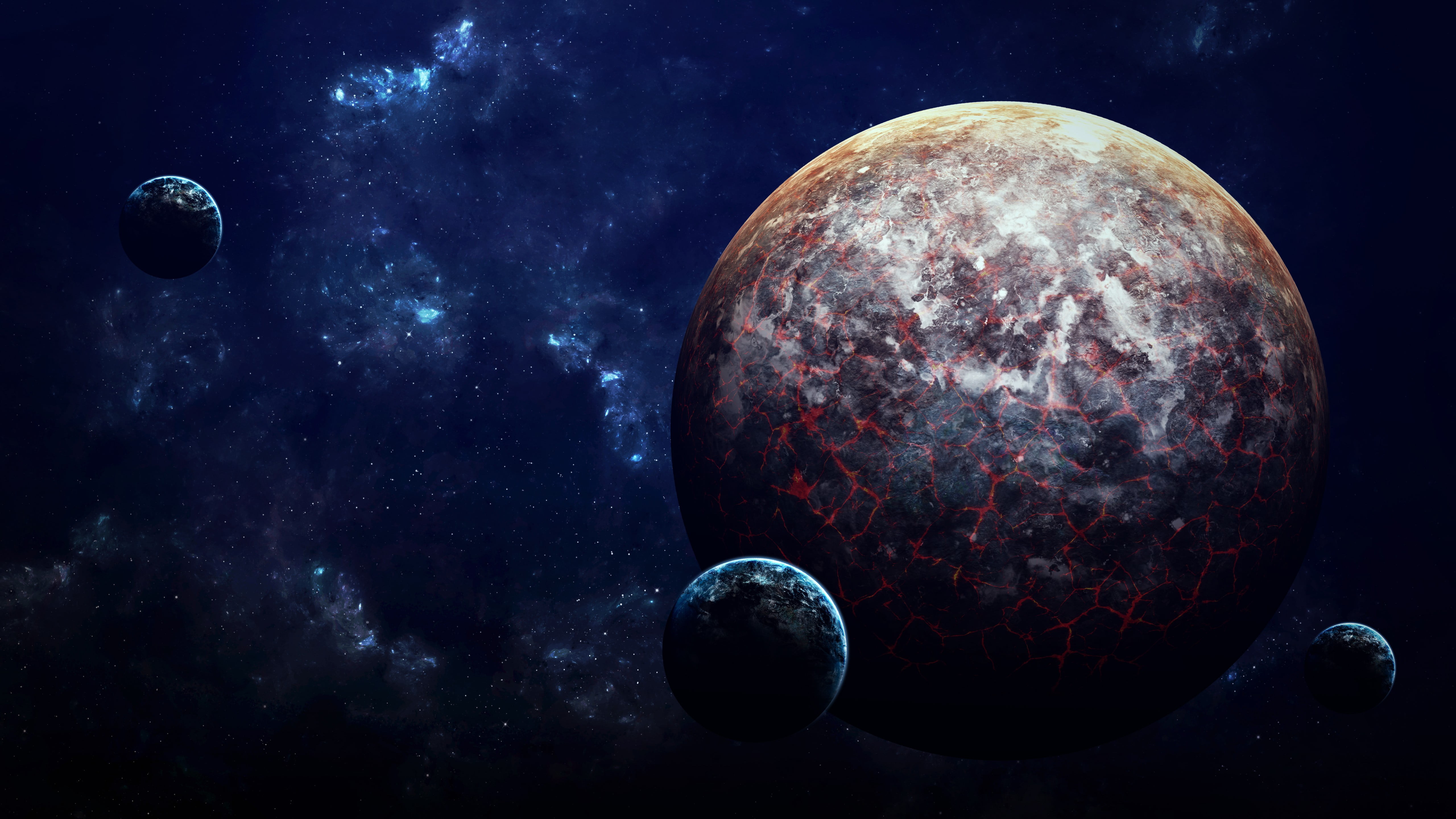 Planets in solar system HD wallpaper | Wallpaper Flare