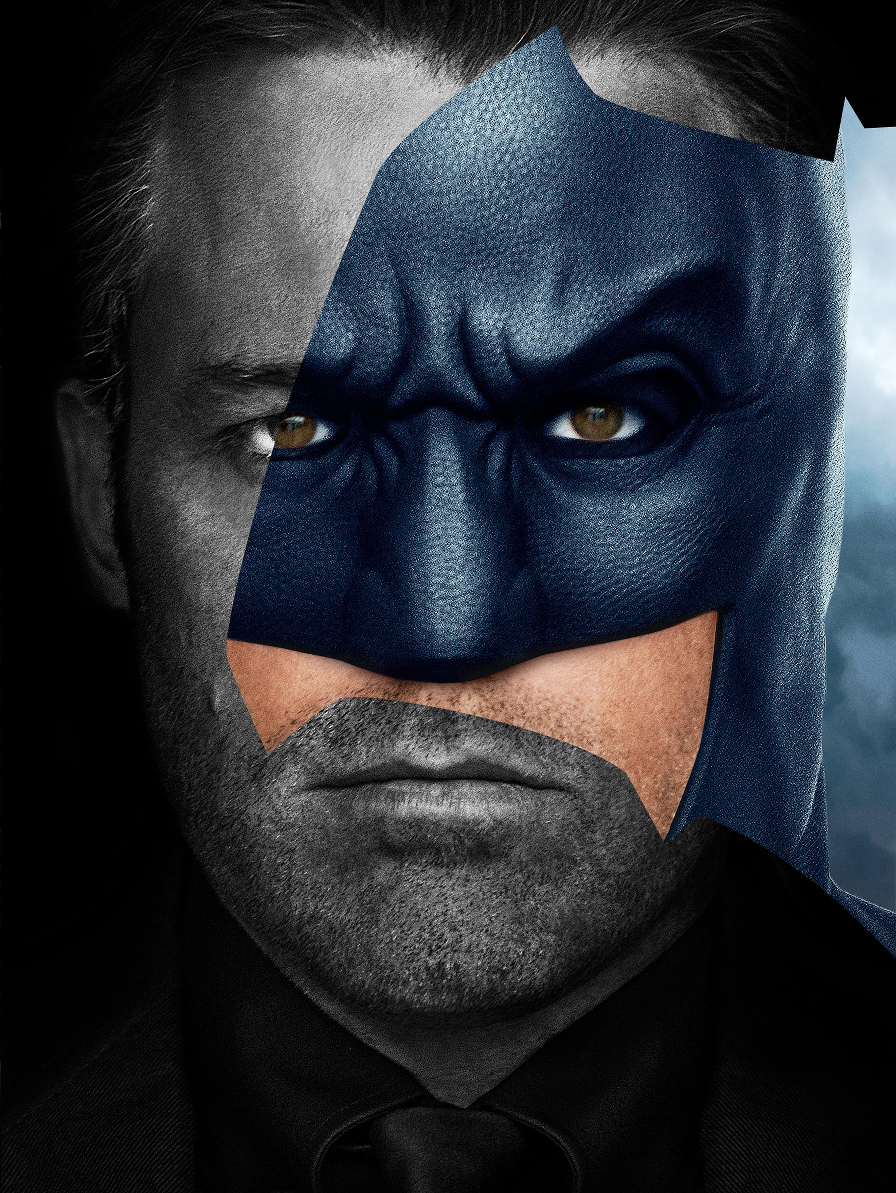Bruce Wayne As Batman Illustration Hd Wallpaper Wallpaper