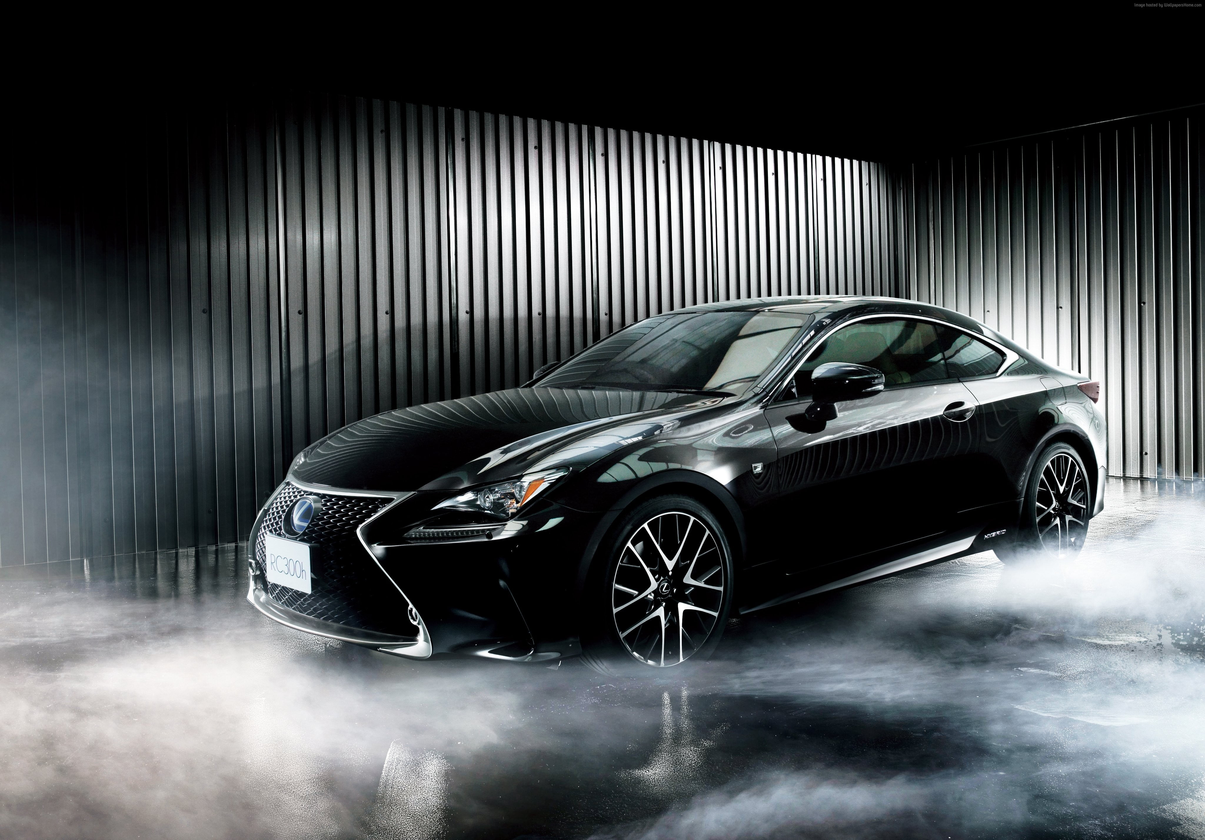 Photo Of Black Lexus Coupe With Smoke Background Hd Wallpaper Wallpaper Flare