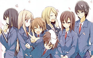 anime characters, anime, Sakurasou no Pet na Kanojo, Akasaka Ryounosuke, Aoyama Nanami HD wallpaper