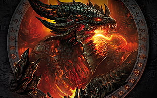 World of Warcraft dragon wall paper