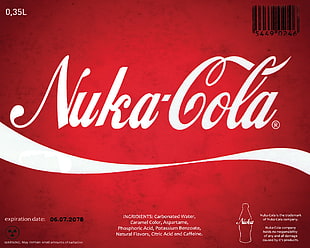 Nuka-Cola logo, Fallout 3 HD wallpaper