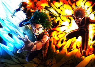 anime digital wallpaper, Boku no Hero Academia HD wallpaper