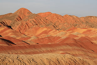 desert landscape, china
