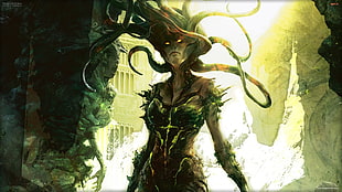 Medusa, Medusa, mythology, Vraska the Unseen , Magic: The Gathering HD wallpaper