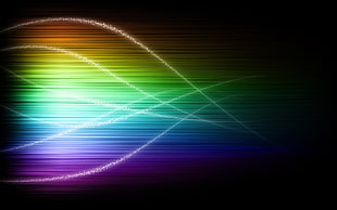 light spectrum digital wallpaper