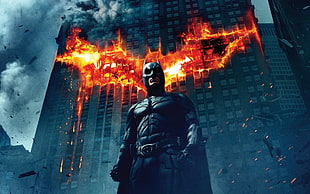 Batman illustration, Batman, The Dark Knight, movies HD wallpaper