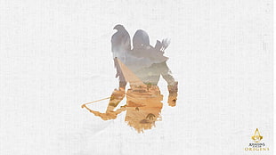 Assassin's Creed Origins poster, Assassin's Creed, Assassin's Creed: Origins, video games, Ubisoft